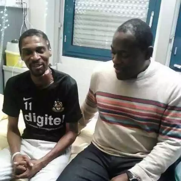 After 2 Months in a French Hospital, Cameroonian legend, Rigobert Song smiles again